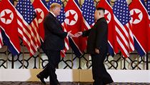 Americký prezident Donald Trump a severokorejský vůdce Kim Čong-un. | na serveru Lidovky.cz | aktuální zprávy
