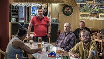 Parta z hospody Severka - Franta, Eda, Farář a Čočkin. Seriál Most! (2019). | na serveru Lidovky.cz | aktuální zprávy