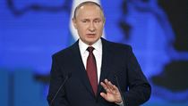 Ruský prezident Vladimír Putin pronáší projev k federálnímu shromáždění o... | na serveru Lidovky.cz | aktuální zprávy