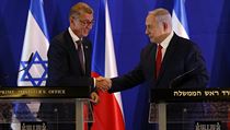 ČESKÝ PREMIÉR ANDREJ BABIŠ A IZRAELSKÝ PREMIÉR BENJAMIN NETANJAHU. | na serveru Lidovky.cz | aktuální zprávy
