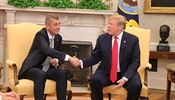 Andrej Babiš: Mám podobné názory jako Donald Trump třeba na migraci Andrej Babiš na úvodu schůzky s prezidentem USA Donaldem Trumpem. | na serveru Lidovky.cz | aktuální zprávy