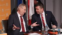 Zeman také v Hradci Králové zpochybňoval současné nízké preference sociálních... | na serveru Lidovky.cz | aktuální zprávy