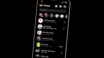 Tmavý režim chatovací aplikace Messenger. | na serveru Lidovky.cz | aktuální zprávy