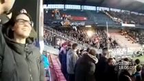 Fanoušek Plzně vhodil světlici do rodinného sektoru diváků na Letné. | na serveru Lidovky.cz | aktuální zprávy