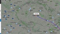 Jediné letadlo Boeing 737 MaX 8 ve středu odpoledne na mapě serveru Flight... | na serveru Lidovky.cz | aktuální zprávy