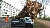 Vítr řádil také v německém Düsseldorfu. | na serveru Lidovky.cz | aktuální zprávy