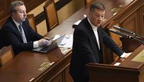 Ministr životního prostředí Richard Brabec (vlevo) a předseda SPD Tomio Okamura... | na serveru Lidovky.cz | aktuální zprávy