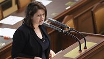 Ministryně práce a sociálních věcí Jana Maláčová na schůzi Sněmovny 16. dubna... | na serveru Lidovky.cz | aktuální zprávy
