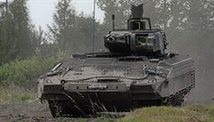 Bojové vozidlo pchoty Puma pi armádních testech v prostoru Libavá.