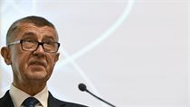 Premiér Andrej Babiš vystoupil 30. dubna 2019 v Praze při zahájení Evropského... | na serveru Lidovky.cz | aktuální zprávy