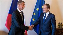 Premiér České republiky Andrej Babiš se setkal s předsedou Evropské rady... | na serveru Lidovky.cz | aktuální zprávy