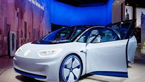 Elektromobil Volkswagen ID.3, ilustrační foto. Elektromobil Volkswagen ID.3, ilustrační foto.