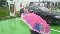 Cesta redaktora LN z Prahy do Paříže elektromobilem Tesla S. | na serveru Lidovky.cz | aktuální zprávy