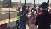 Místo nehody v egyptské Gíze. Na místě je nejméně 17 zraněných. | na serveru Lidovky.cz | aktuální zprávy