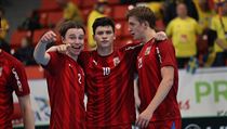 Filip Forman (vlevo) na fotce se spoluhráči slaví zisk titulu mistra světa. | na serveru Lidovky.cz | aktuální zprávy