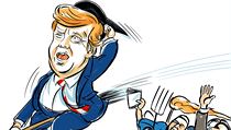 Donald Trump a Muellerova zpráva. Donald Trump a Muellerova zpráva.