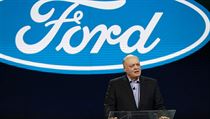 Prezident Fordu Jim Hackett na tiskové konferenci | na serveru Lidovky.cz | aktuální zprávy