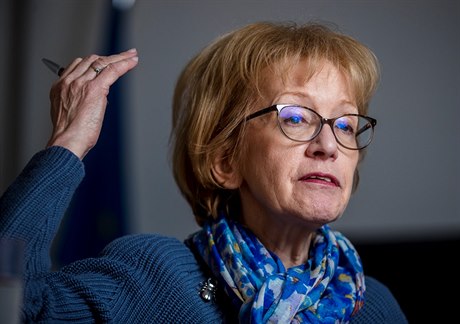 Zmocnnkyn vlády pro lidská práva Helena Válková.
