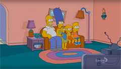 Rodinka Simpsonových na svém oblíbeném gaui