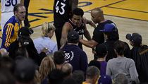 Kyle Lowry v rozepři s členem vedení Golden State Markem Stevensem | na serveru Lidovky.cz | aktuální zprávy