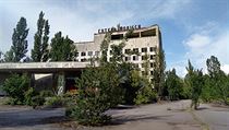 Hotel Polesí na náměstí v Pripjati. | na serveru Lidovky.cz | aktuální zprávy