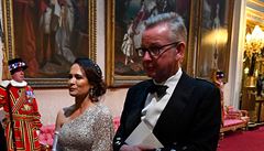 Ministr zemdlství a silný kandidát na nového premiéra Michael Gove v...