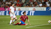 Patrik Schick při střele na bránu. | na serveru Lidovky.cz | aktuální zprávy