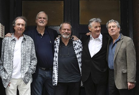 Monty Python po ticeti letech: Eric Idle, John Cleese, Terry Gilliam, Michael...