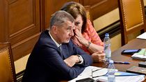 Premiér Andrej Babiš a ministryně financí Alena Schillerová. | na serveru Lidovky.cz | aktuální zprávy