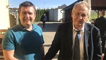 Prezident Miloš Zeman (vpravo) a předseda ČSSD Jan Hamáček jednali 27. června... | na serveru Lidovky.cz | aktuální zprávy