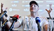 Bývalý boxerský mistr světa v těžké váze Brit Tyson Fury vystoupil na tiskové... | na serveru Lidovky.cz | aktuální zprávy
