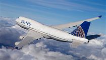 Boeing 747-400 společnosti United Airlines. | na serveru Lidovky.cz | aktuální zprávy