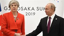 Britská premiérka Theresa Mayová a ruský prezident Vladimir Putin se sešli na... | na serveru Lidovky.cz | aktuální zprávy