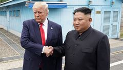 Severokorejský vdce Kim ong-un ekl, e Trumpova krátká návtva v KLDR...