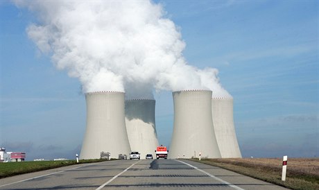 Jaderná elektrárna Temelín - ilustraní foto