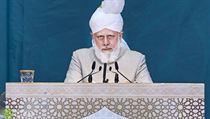 Nejvyšší představený AMJ Chalífa Mirza Masroor Ahmad. | na serveru Lidovky.cz | aktuální zprávy