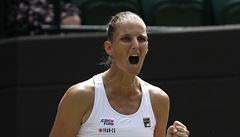 Tenistka Karolína Plíková zdolala ve Wimbledonu Sie u-wej a postupem do...