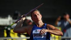 Barbora potáková na mítinku Diamantové ligy v Lausanne.