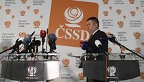 Jan Hamáček na tiskové konferenci po grémiu ČSSD. | na serveru Lidovky.cz | aktuální zprávy