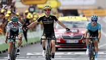 Simon Yates v dojezdu první pyrenejské etapy letošní Tour de France. | na serveru Lidovky.cz | aktuální zprávy