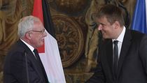 Ministr zahraničí Tomáš Petříček (vpravo) se 8. července 2019 v Praze setkal se... | na serveru Lidovky.cz | aktuální zprávy