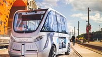Samořiditelný autobus společnosti Navya, který testuje Vídeň. | na serveru Lidovky.cz | aktuální zprávy