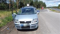 Automobil české rodiny, který zůstal stát u dálnice v Polsku. | na serveru Lidovky.cz | aktuální zprávy