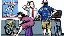 Zpožděný let dopravce zaplatí. Klidně i tři roky po plánovaném odletu Ilustrace vyjednávání s leteckou společností. | na serveru Lidovky.cz | aktuální zprávy
