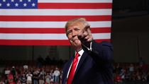Americký prezident Donald Trump před svými podporovateli v New Hampshire | na serveru Lidovky.cz | aktuální zprávy