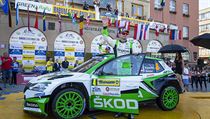 Na snímku je posádka Barum Rallye Jan Kopecký a Pavel Dresler. | na serveru Lidovky.cz | aktuální zprávy