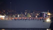 Přistání lodi Ocean Viking s více než 300 migranty (Valetta, Malta, pátek 23.... | na serveru Lidovky.cz | aktuální zprávy