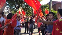 Pročínský protest u vancouverského kostela. | na serveru Lidovky.cz | aktuální zprávy