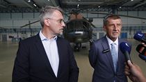 Čeští vojáci dostanou vrtulníky za 14,5 miliardy. Nad ‚Černými jestřáby‘ vyhrála legenda z Vietnamu 22. základnu vrtulníkového letectva v Náměšti nad Oslavou navštívil premiér... | na serveru Lidovky.cz | aktuální zprávy