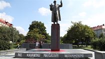 Vandalové se na soše maršála Koněva opět ‚podepsali‘. | na serveru Lidovky.cz | aktuální zprávy